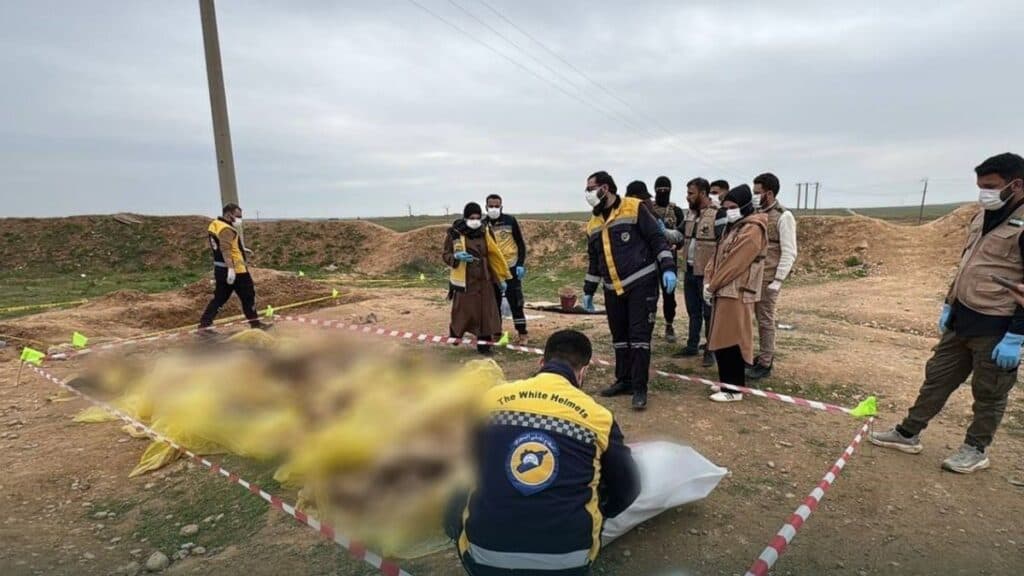 Mass grave found near al-Shaddadi's 'Chinese Camp' prompts investigations