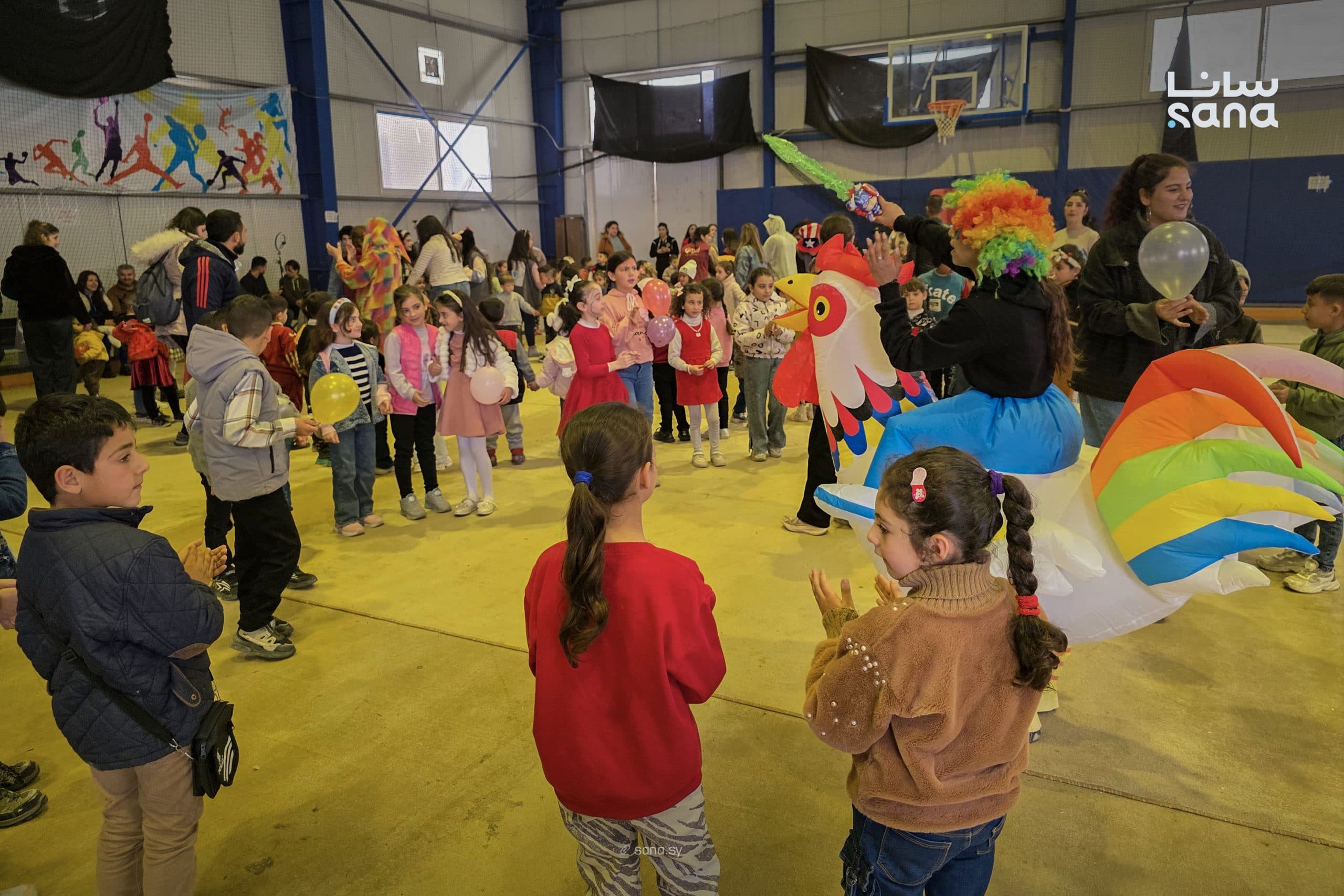 Alwan volunteers hold Salamiyah open day to boost child wellbeing