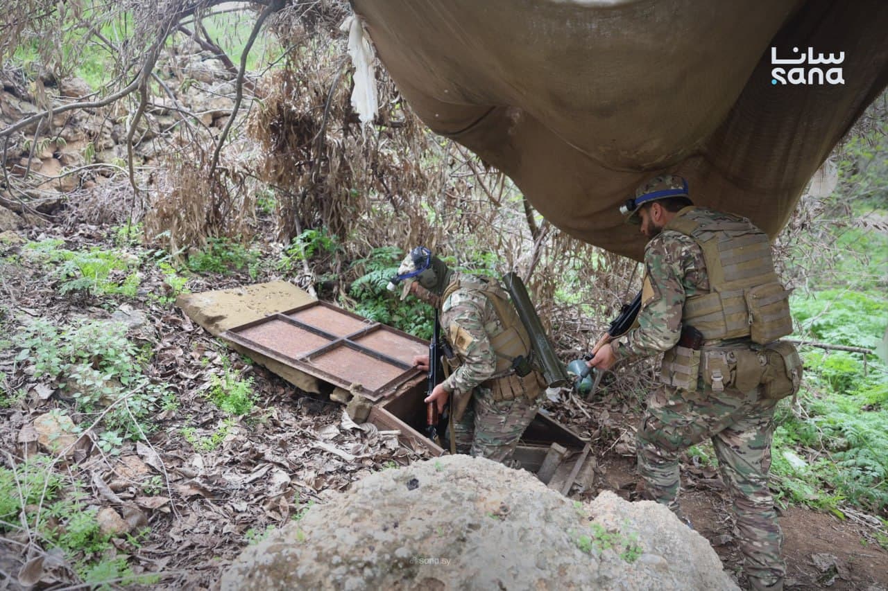 Syrian Army uncovers cross-border tunnel linked to Lebanese militias