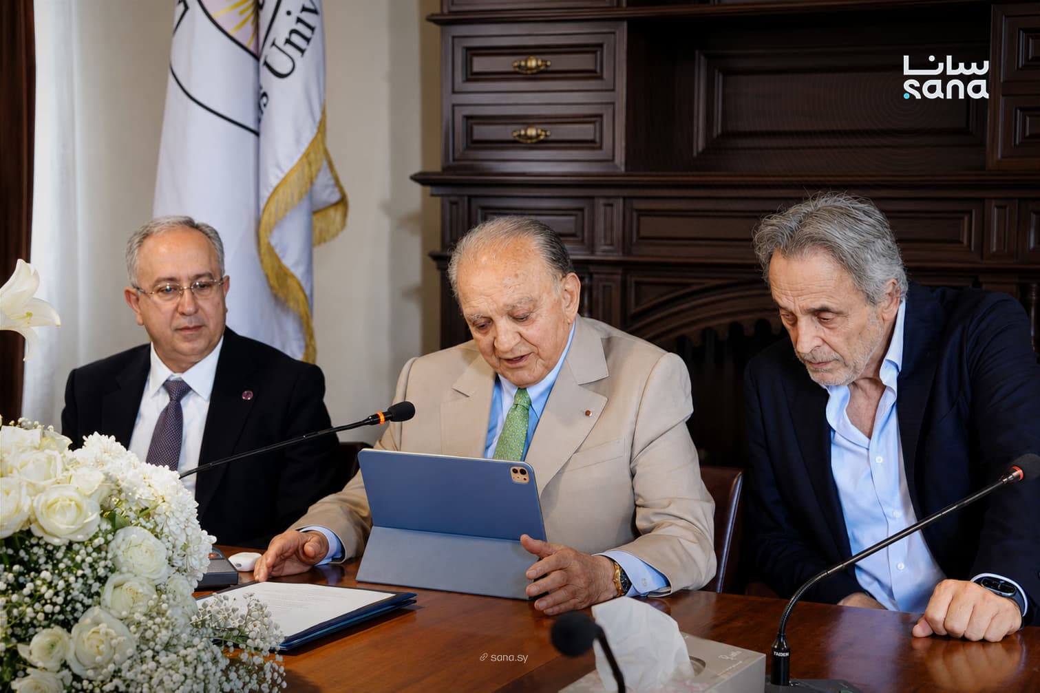 Damascus University and Said Foundation to build smart digital library and AI hub