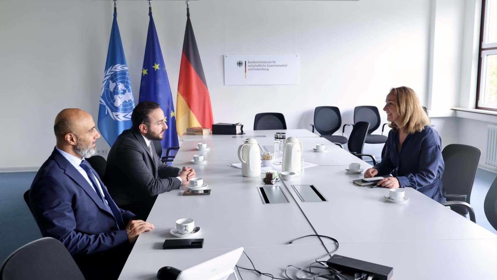 Syria’s Envoy in Berlin, German Aid Head Review Development Cooperation