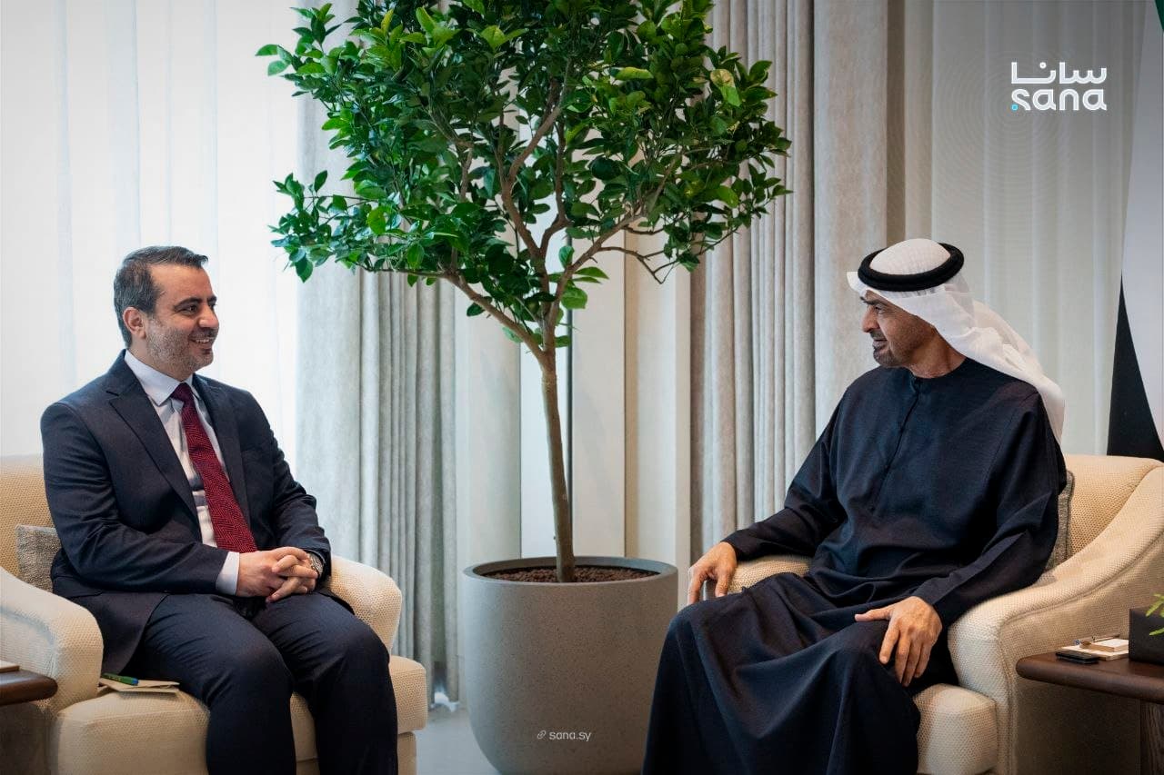 Syrian FM holds talks with UAE leaders in Abu Dhabi to deepen ties