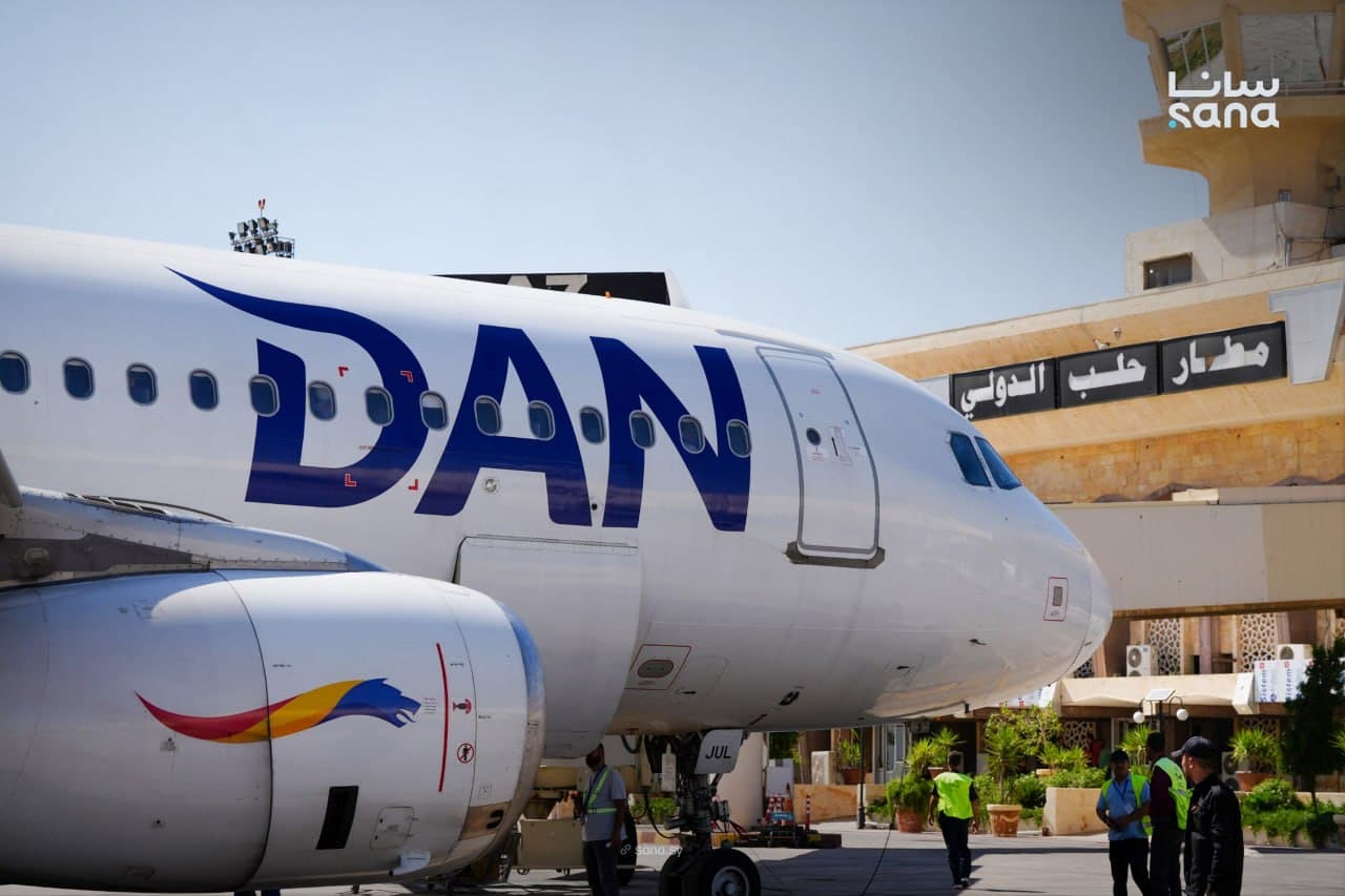 DAN Airlines inaugurates scheduled Bucharest-Aleppo flights