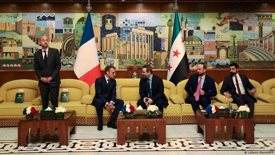 Macron visits Damascus to rebuild ties and press for stability