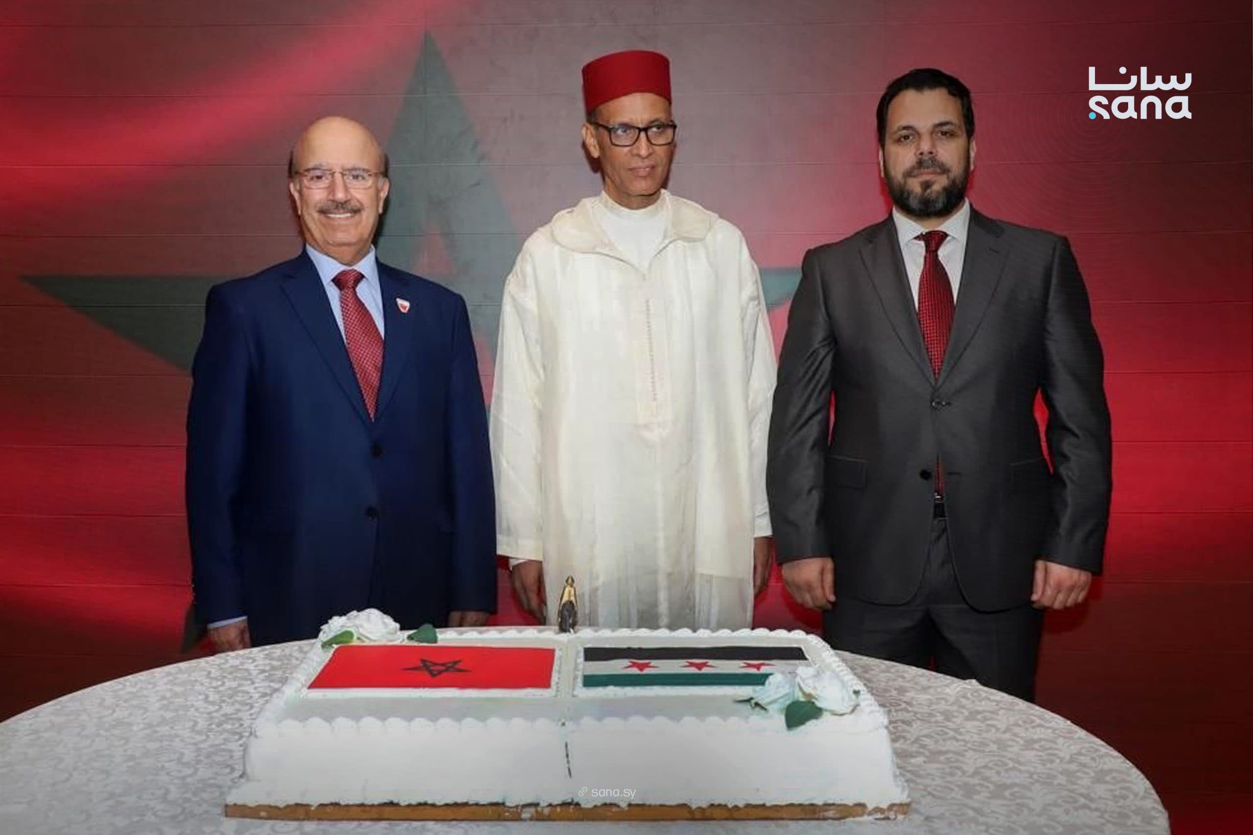 Moroccan Embassy in Damascus Marks King Mohammed VI's 27th Throne Anniversary