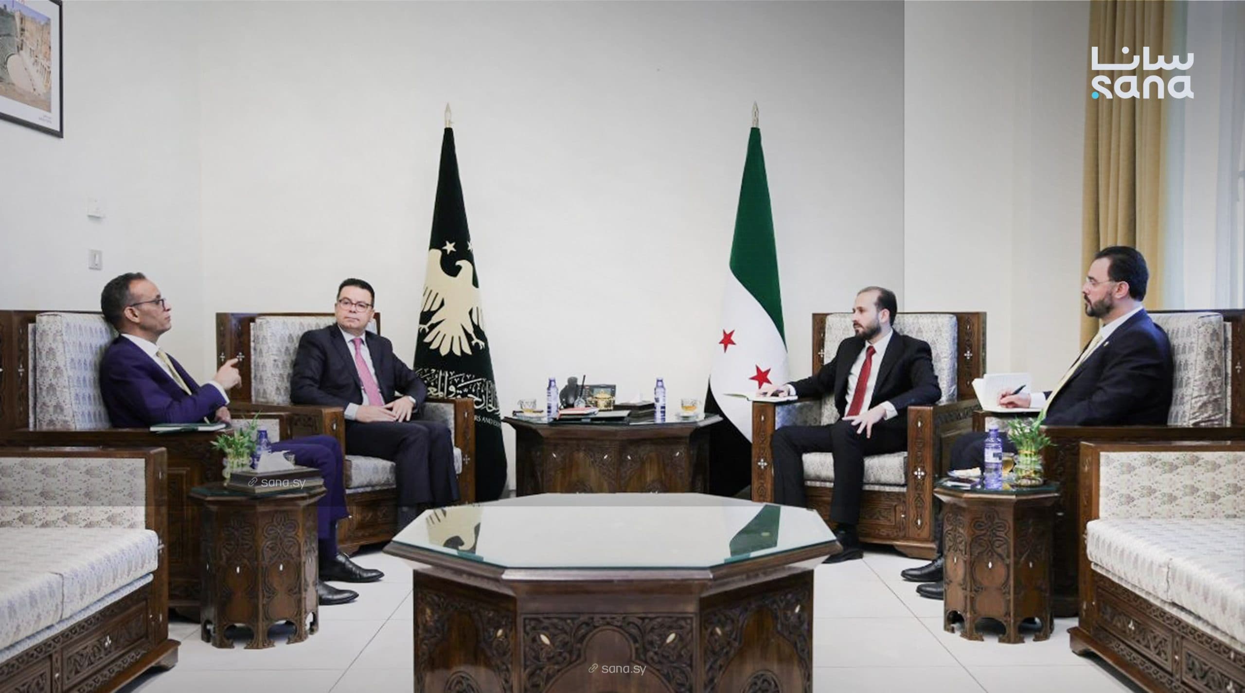 Syria and Morocco discuss upgrading ties in high-level Damascus talks